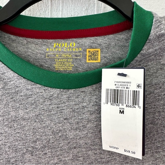 Polo Ralph Lauren men’s MEDIUM all cotton t-shirt. New with tags. Awesome! - Picture 2 of 4